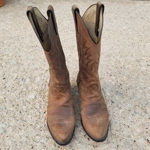 Durango Women's Brown Leather Cowboy Boots